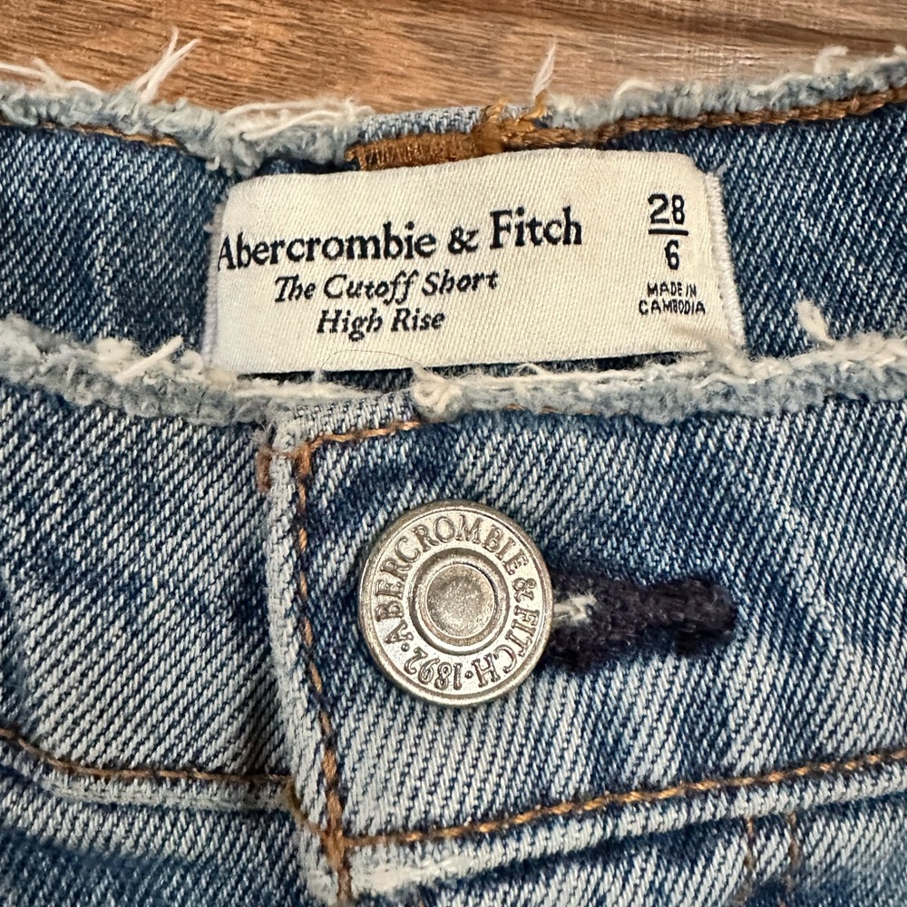 Abercrombie Denim Blue Shorts - Picture 3 of 3